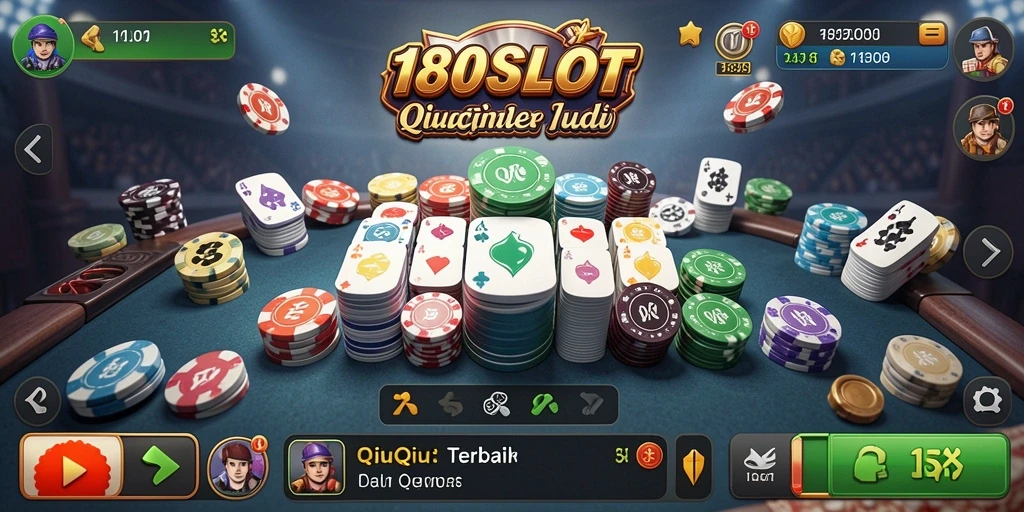 Gameplay seru QiuQiu di 180SLOT dengan suasana yang menarik.