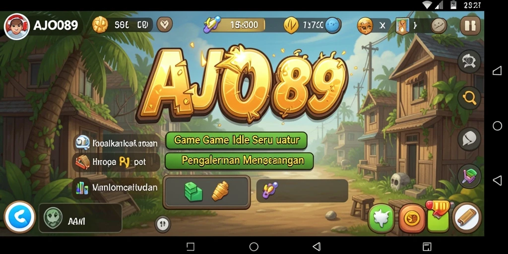 Screenshot menampilkan gameplay seru AJO89 yang membuat ketagihan.