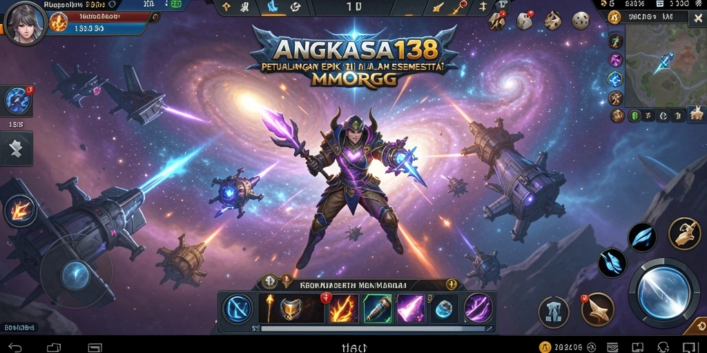 Gameplay epik di alam semesta MMORPG ANGKASA138