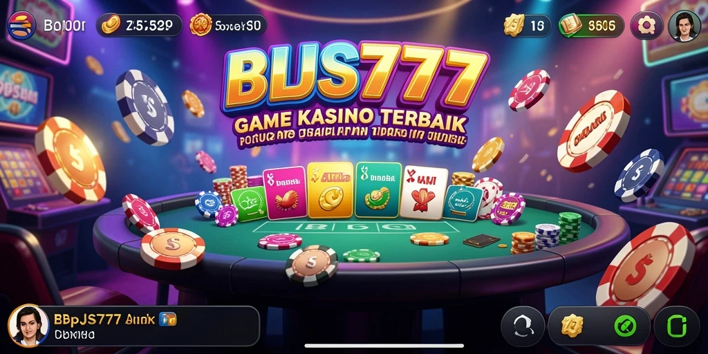 Tampilan screenshot BPJS777 menunjukkan permainan Kasino yang mendebarkan dan grafis menarik.