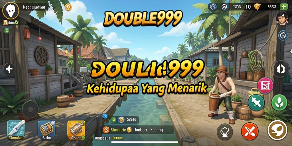 Tangkap momen seru dalam dunia simulasi DOUBLE999.