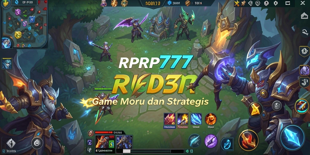 Tampilan aksi seru dan strategi di RPRP777.
