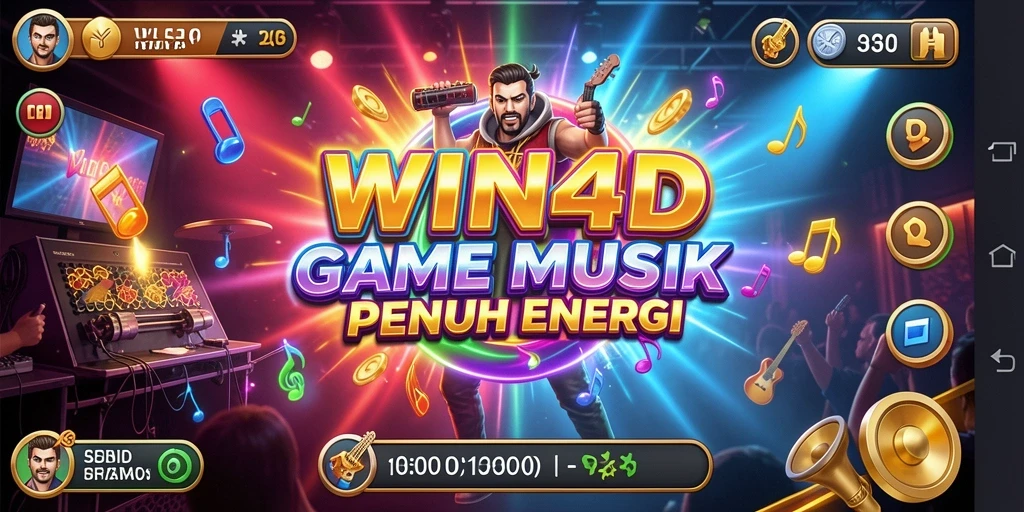 Tampilan gameplay <strong>WIN4D</strong> yang penuh warna dan menarik.